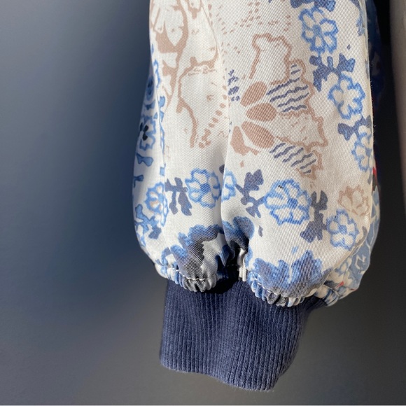 Free People Paisley Bomber Jacket - XS - Picture 9 of 11